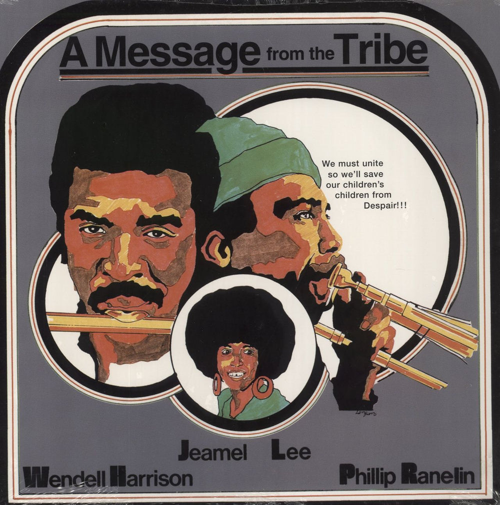 Tribe A Message From The Tribe - Sealed US vinyl LP album (LP record) TRCD-4002