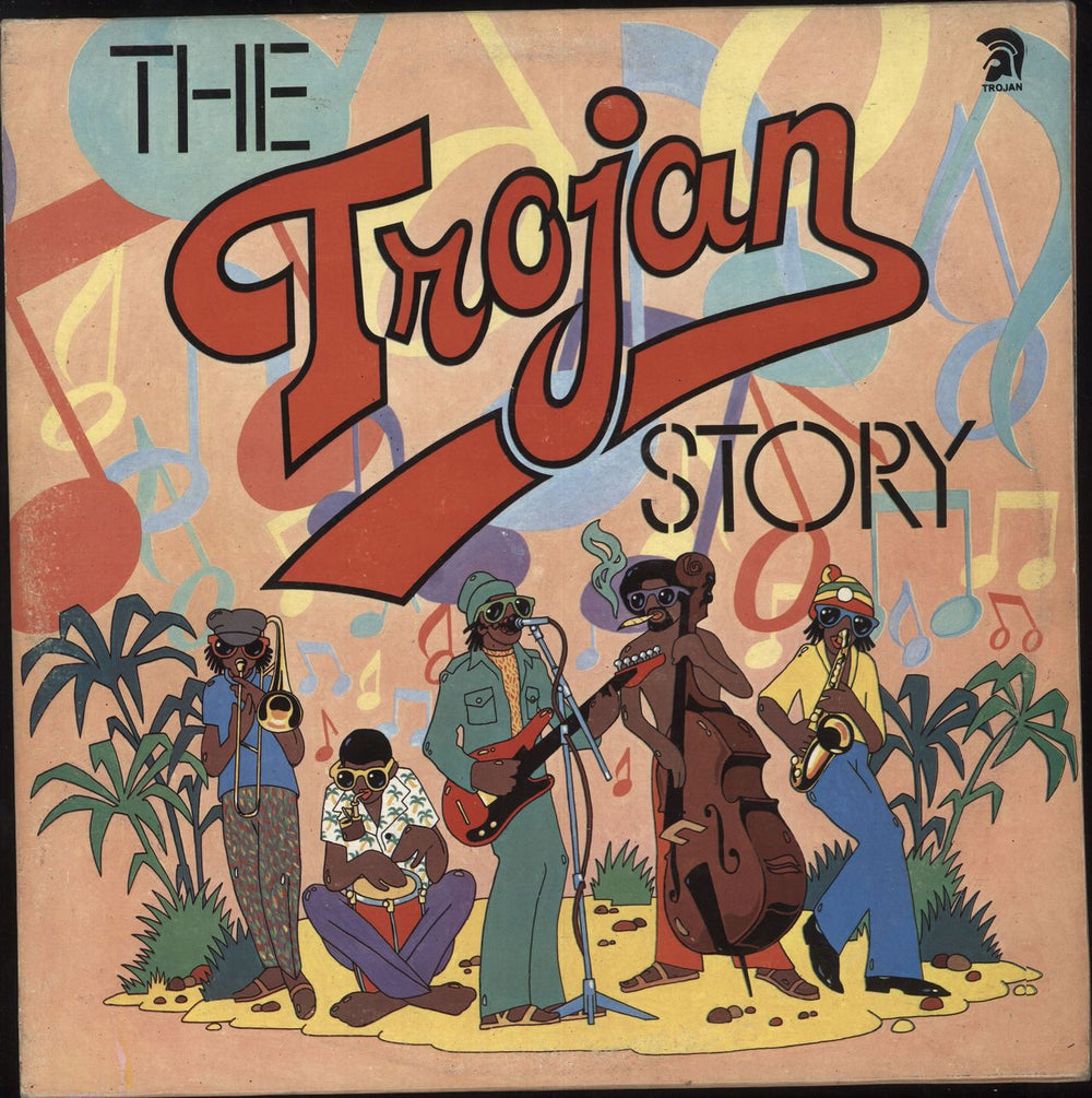 Trojan Records The Trojan Story UK 2-LP vinyl record set (Double LP Album) TRLD402