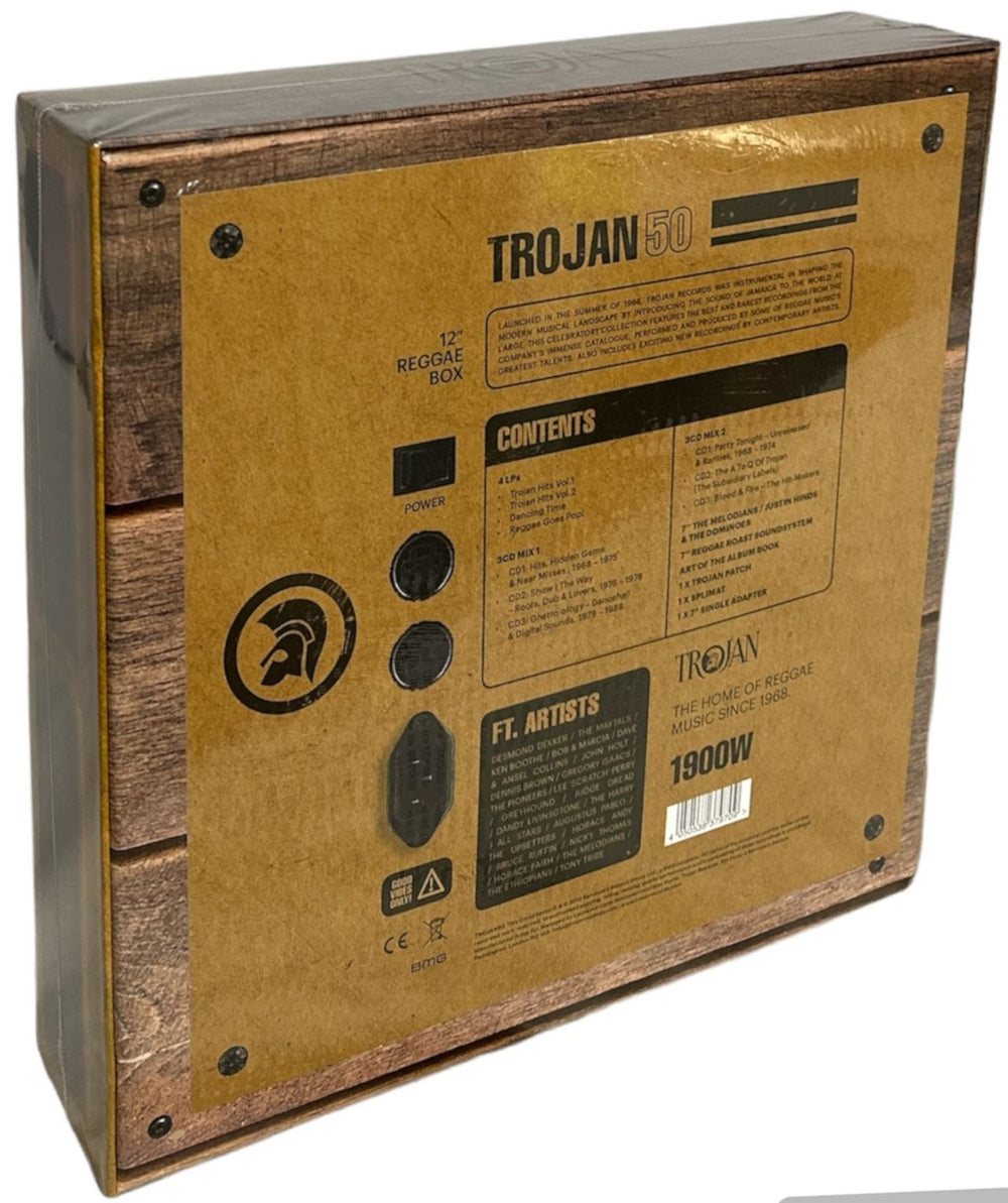 Trojan Records Trojan 50 Box Set - Sealed UK box set 4050538379709