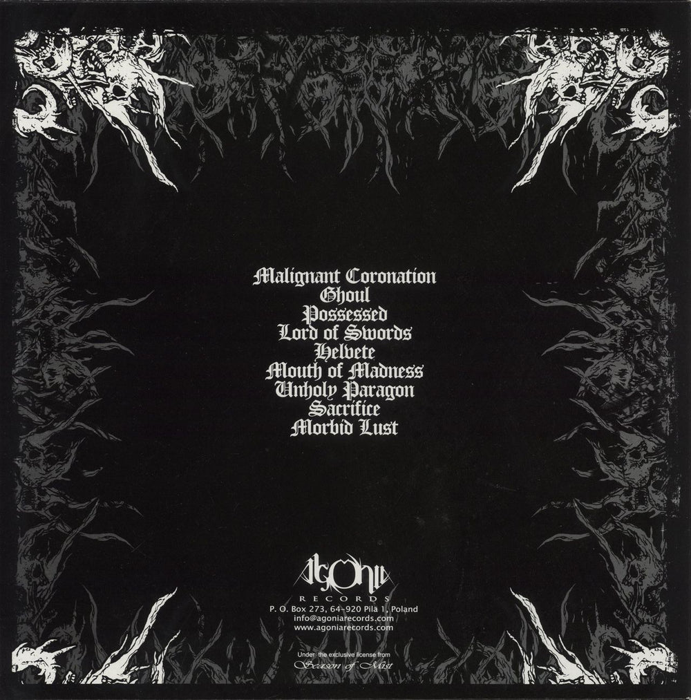 Tsjuder Desert Northern Hell Polish vinyl LP album (LP record)