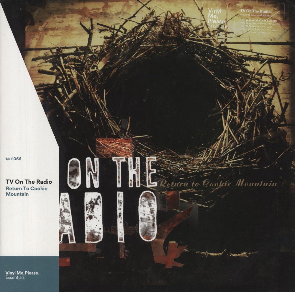 TV On The Radio Return To Cookie Mountain - Brown Vinyl + Half Speed Mastered - Complete US 2-LP vinyl record set (Double LP Album) B0028301-01