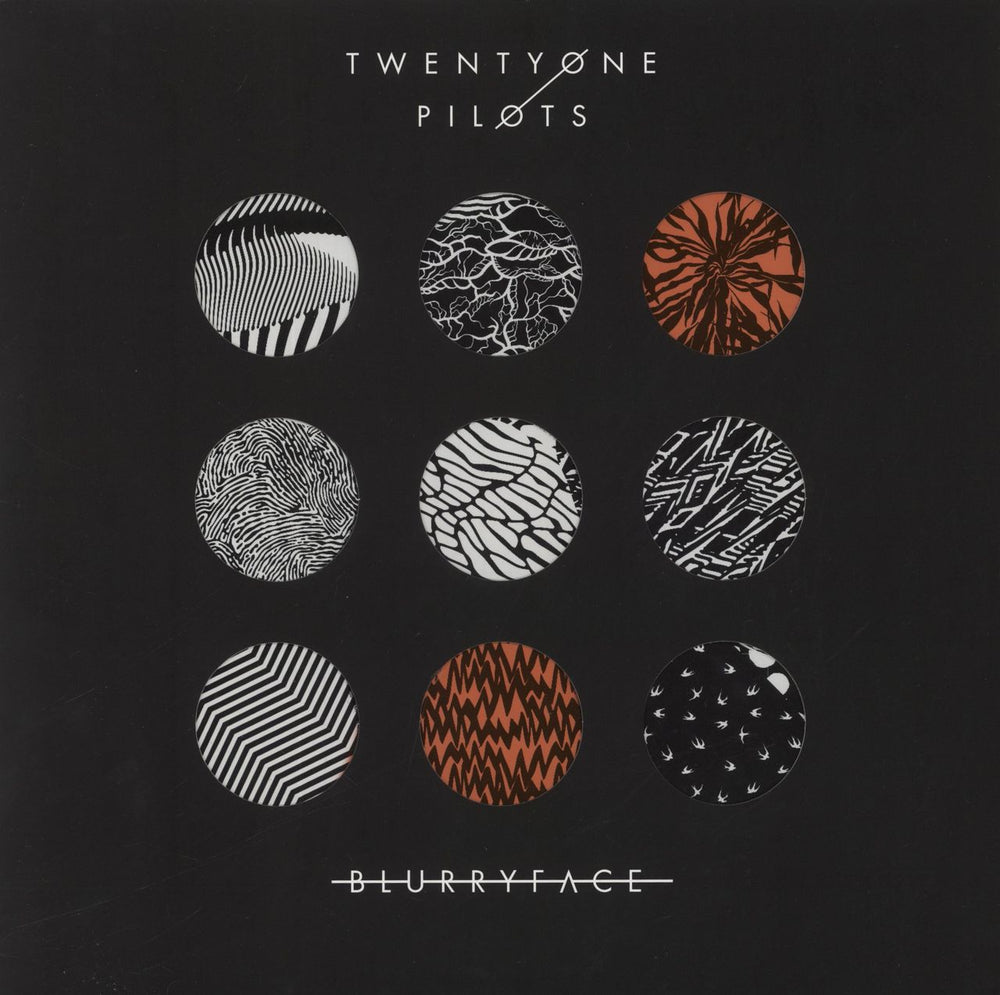 Twenty One Pilots Blurryface UK 2-LP vinyl record set (Double LP Album) 7567-86696-3