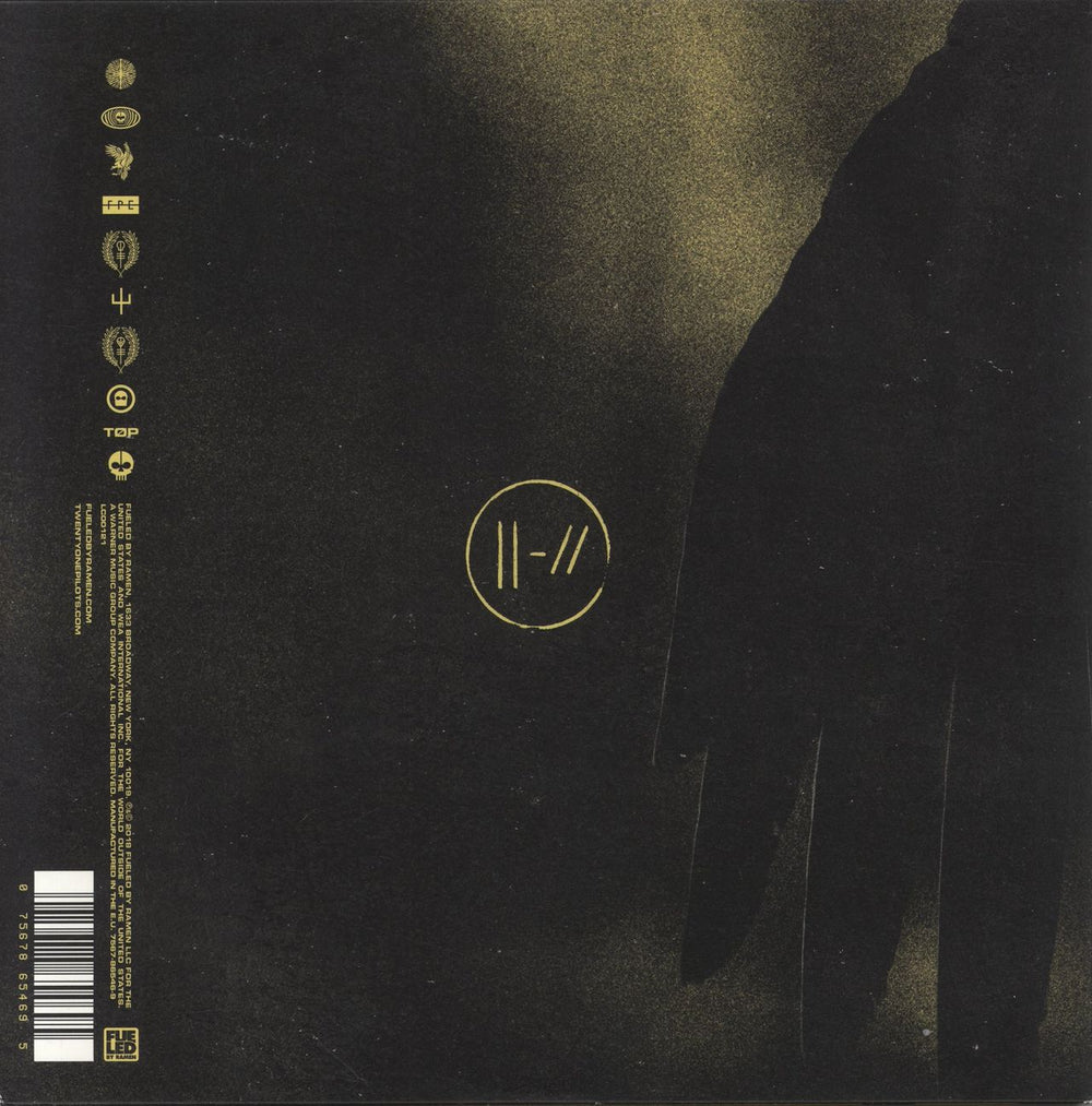 Twenty One Pilots Trench - Olive Vinyl UK 2-LP vinyl record set (Double LP Album) 075678654695