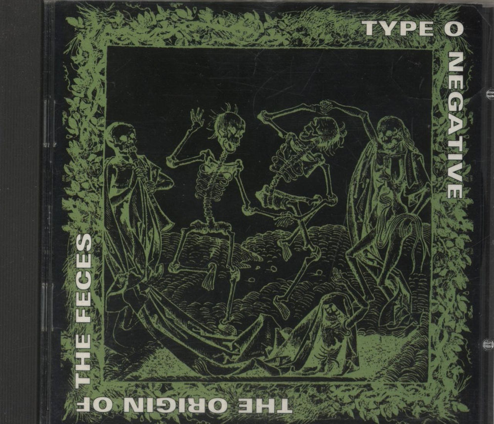 Type O Negative The Origin Of The Feces UK CD album (CDLP) RR9006-2