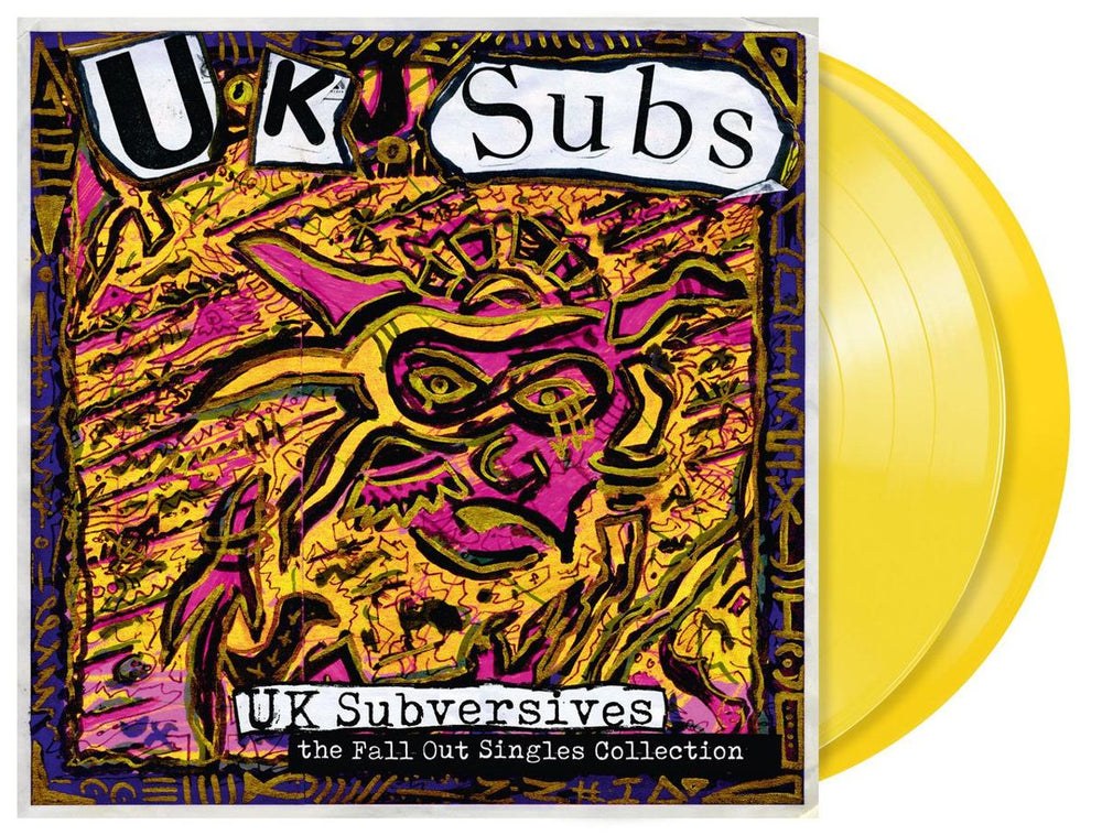 U.K. Subs UK Subversives - Yellow Vinyl - RSD 2024 - Sealed UK 2-LP vinyl record set (Double LP Album) UKS2LUK833926