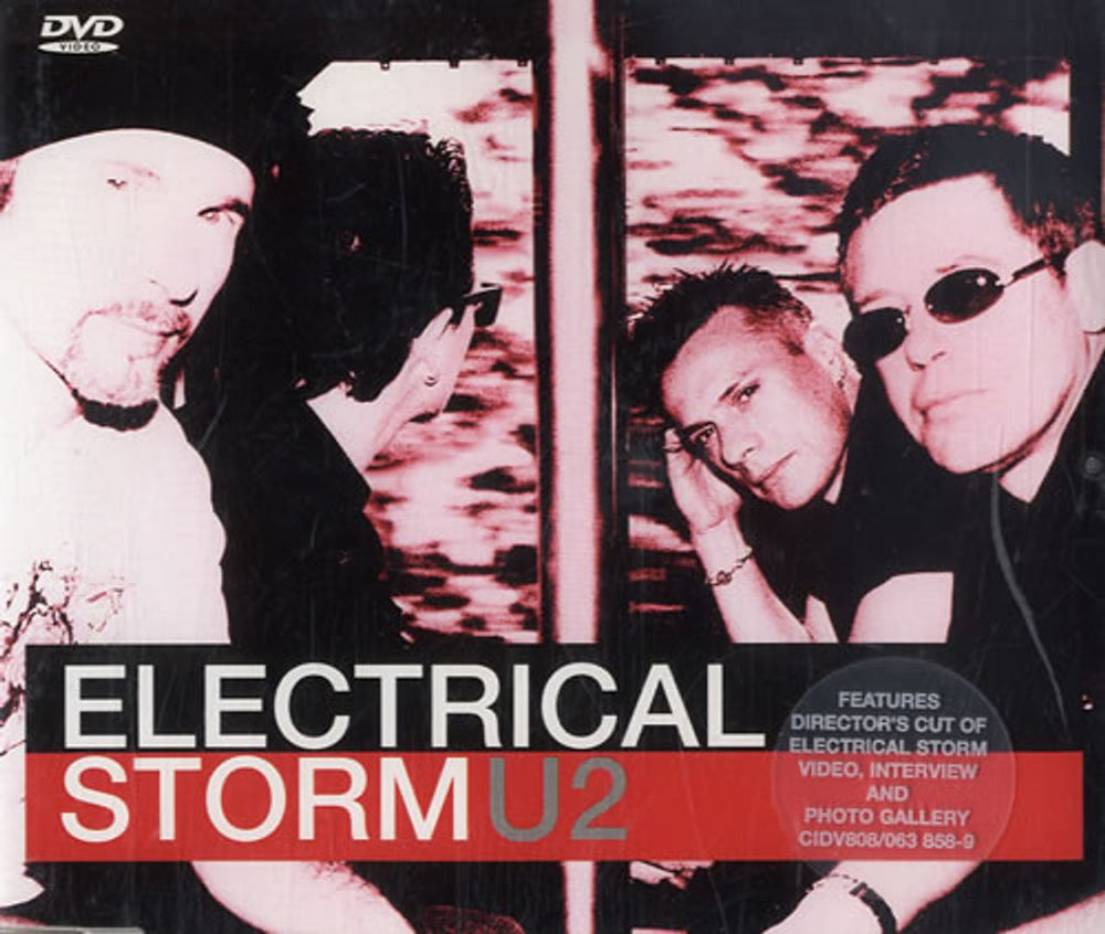 U2 Electrical Storm UK DVD Single CIDV808