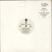 U2 Mofo US Promo 12" vinyl single (12 inch record / Maxi-single) PR12-7822-1