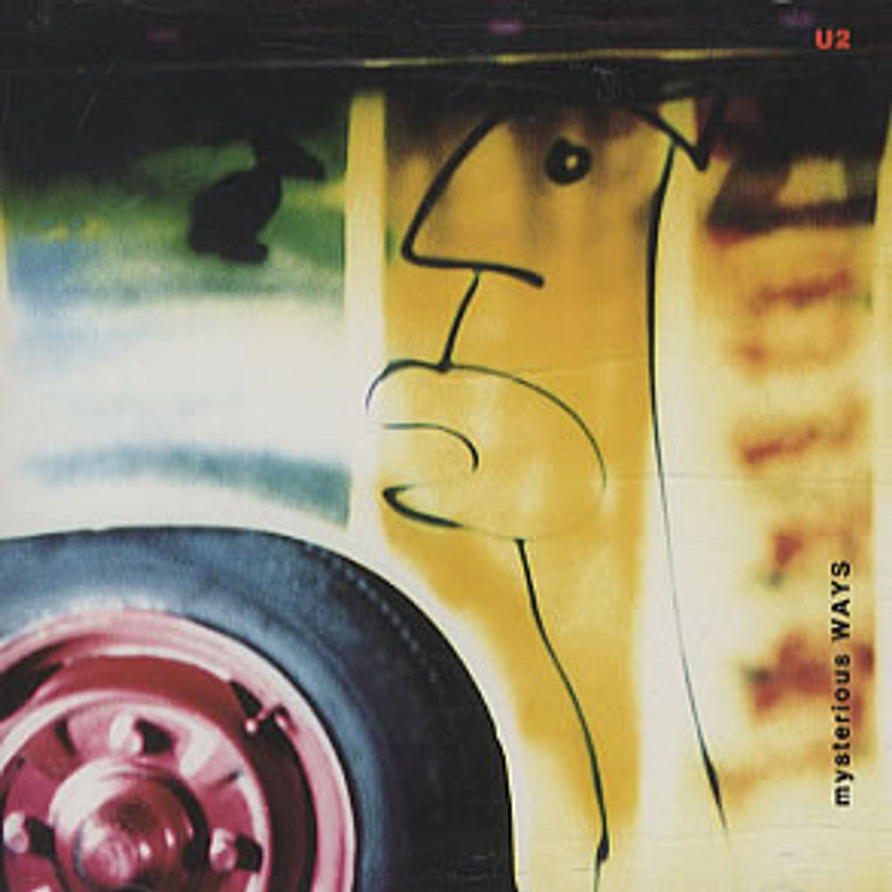 U2 Mysterious Ways US CD single (CD5 / 5") 422-866189-2
