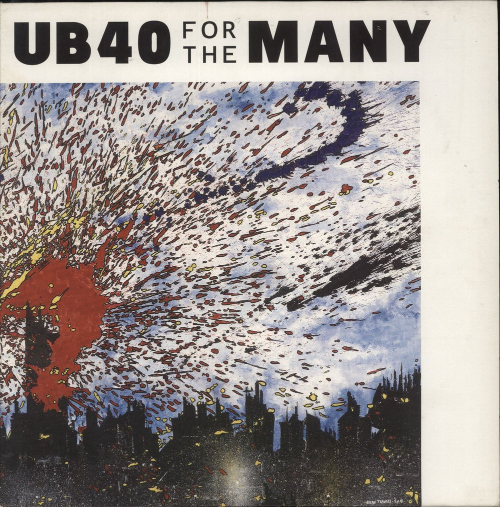 UB40 For The Many UK vinyl LP album (LP record) SHOELPA1