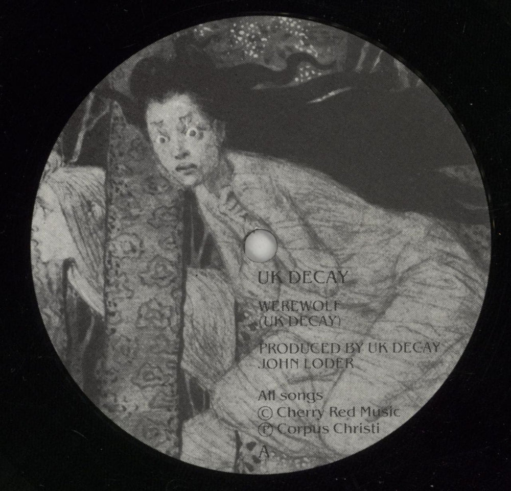 UK Decay Rising From The Dread UK 12" vinyl single (12 inch record / Maxi-single) UKD12RI177755