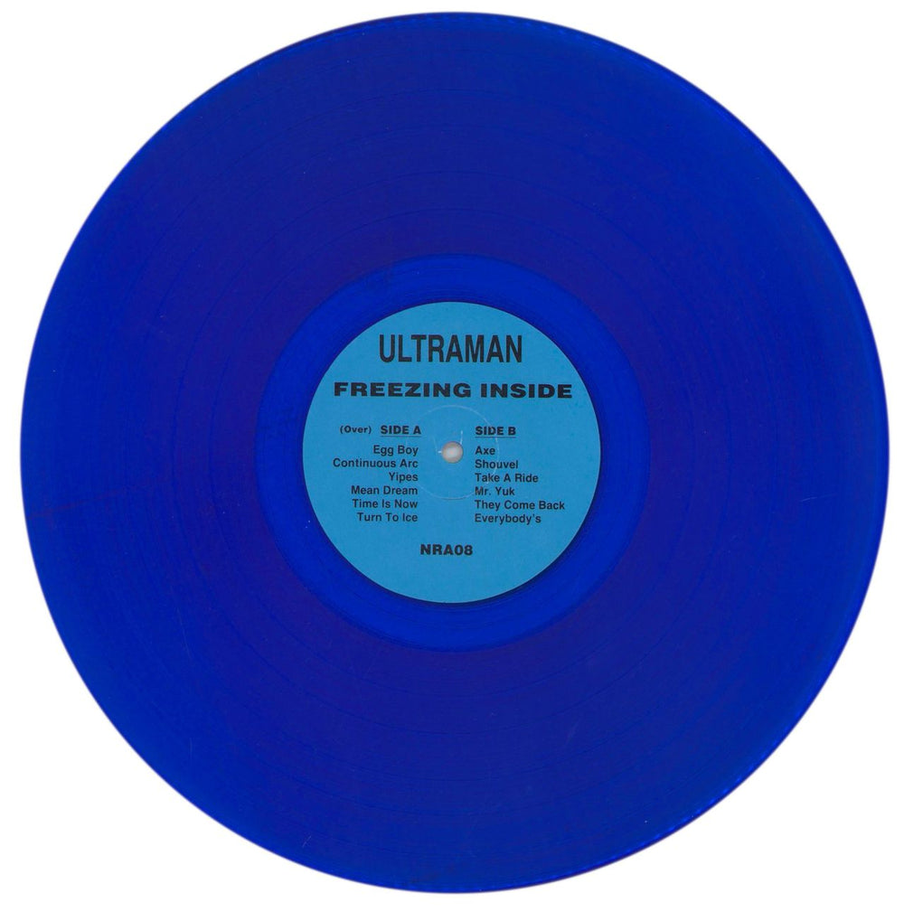 Ultraman Freezing Inside - Blue Vinyl US vinyl LP album (LP record) 9M6LPFR860114