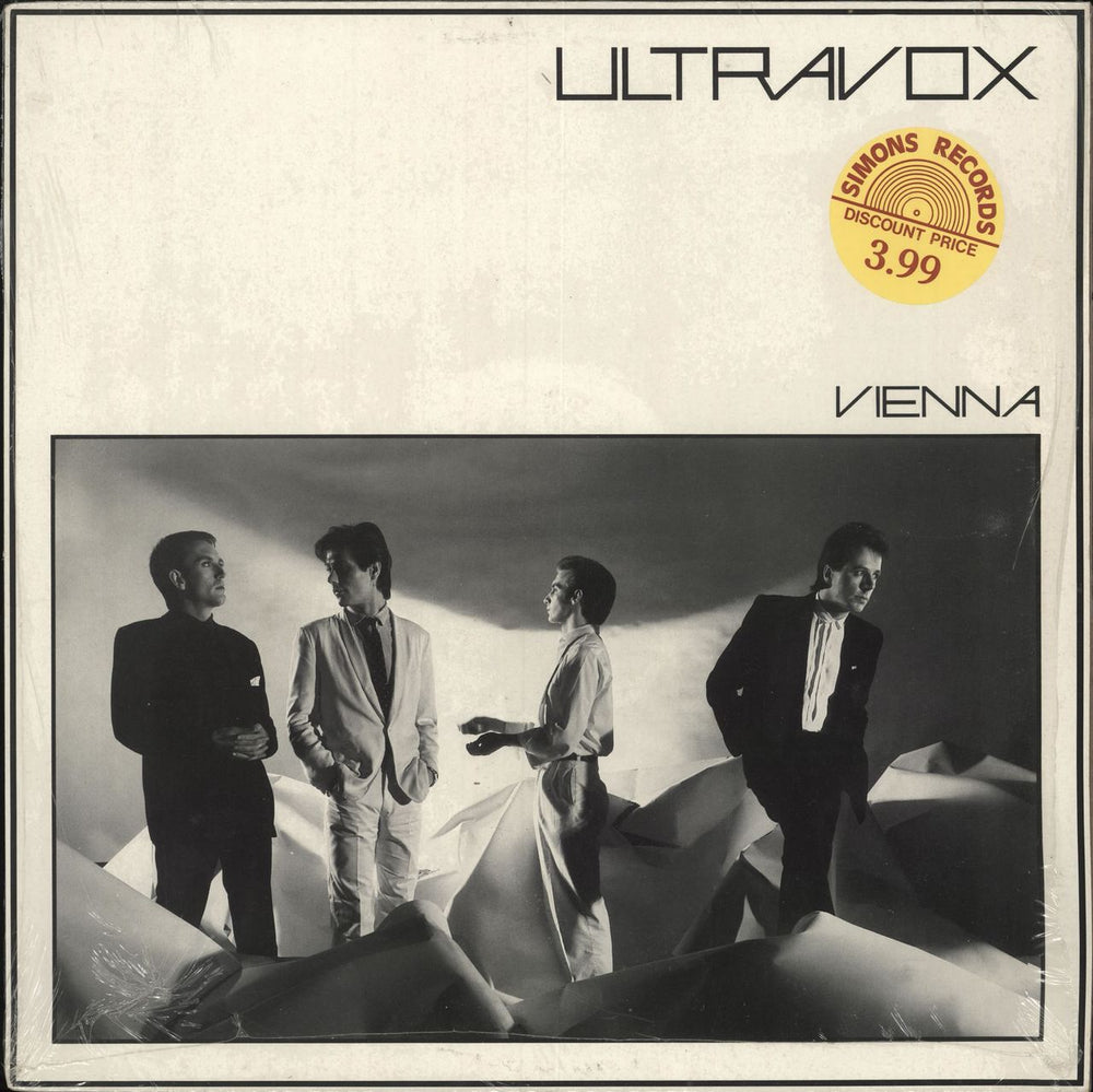 Ultravox Vienna + Shrink UK vinyl LP album (LP record) CHR1296