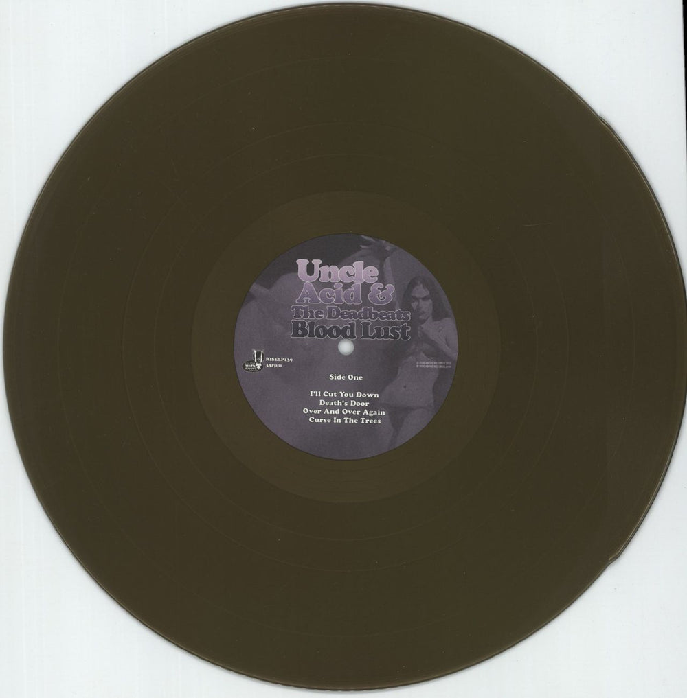 Uncle Acid & The Deadbeats Blood Lust - Gold Vinyl UK vinyl LP album (LP record) YNCLPBL872997