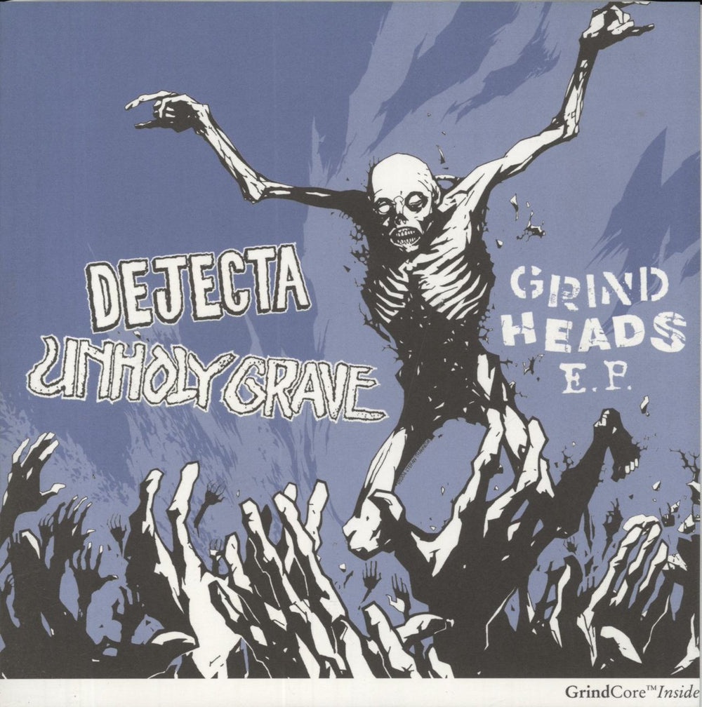 Unholy Grave Grind Heads E.P. Japanese 7" vinyl single (7 inch record / 45) MAIM8