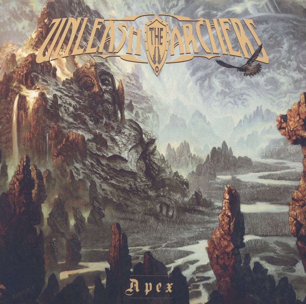 Unleash The Archers Apex US 2-LP vinyl record set (Double LP Album) NPR713VINYL