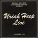 Uriah Heep Live + Inners - VG UK 2-LP vinyl record set (Double LP Album) ISLD1