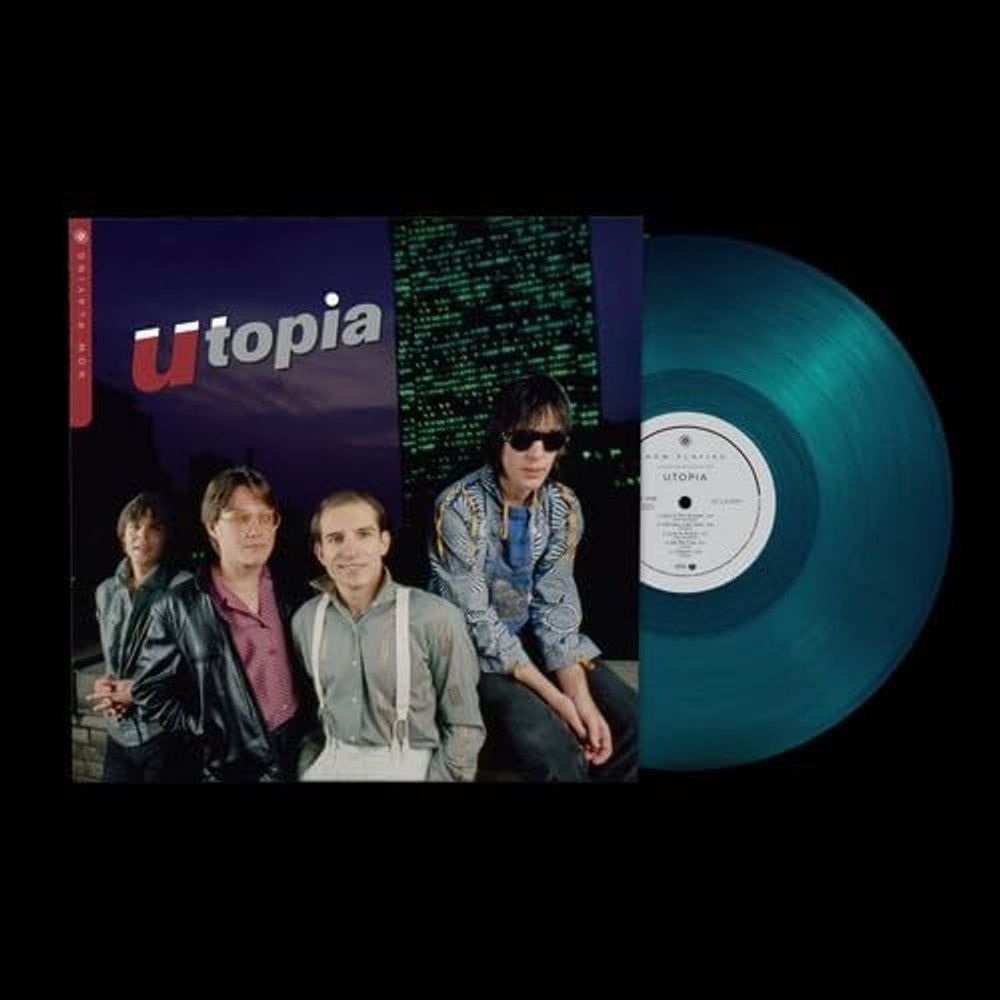 Utopia (US) Now Playing - Sea Blue Vinyl - Sealed UK vinyl LP album (LP record) UTOLPNO846058