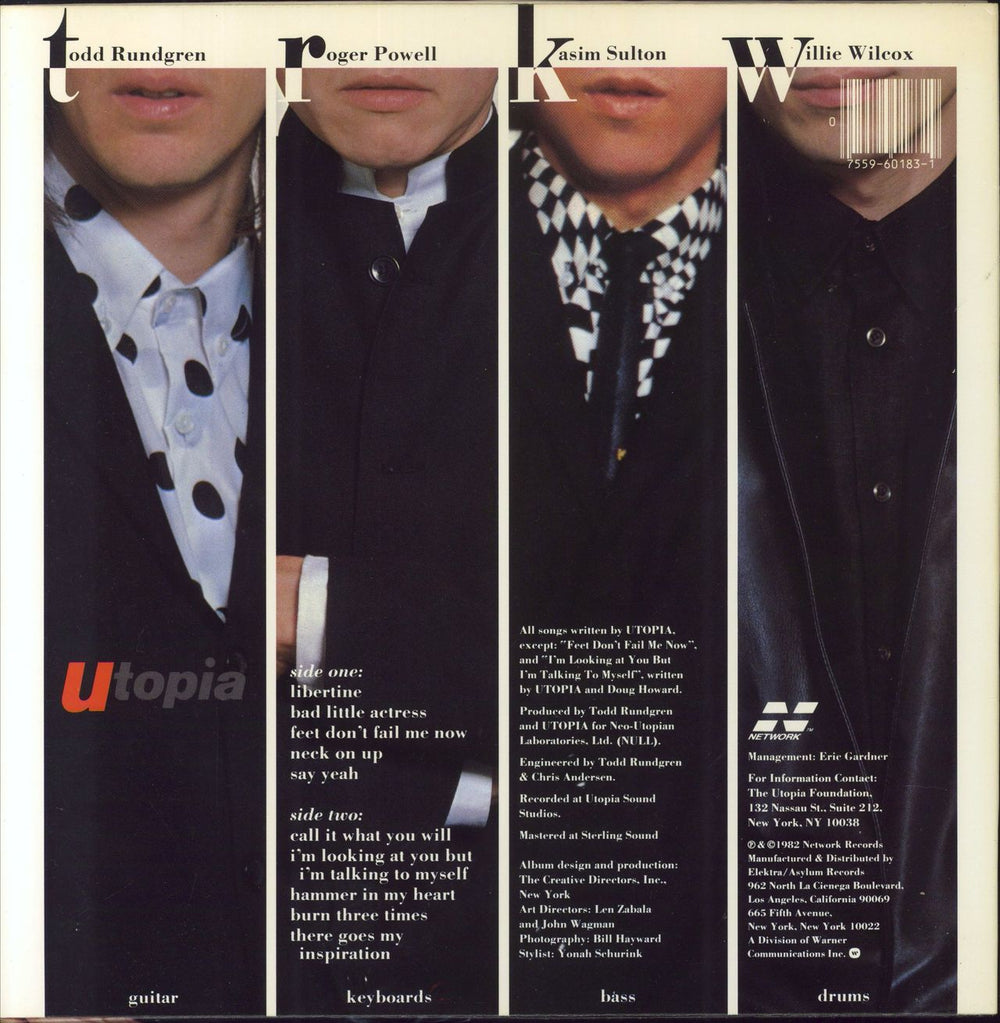 Utopia (US) Utopia + Bonus 5-Track LP US 2-LP vinyl record set (Double LP Album)