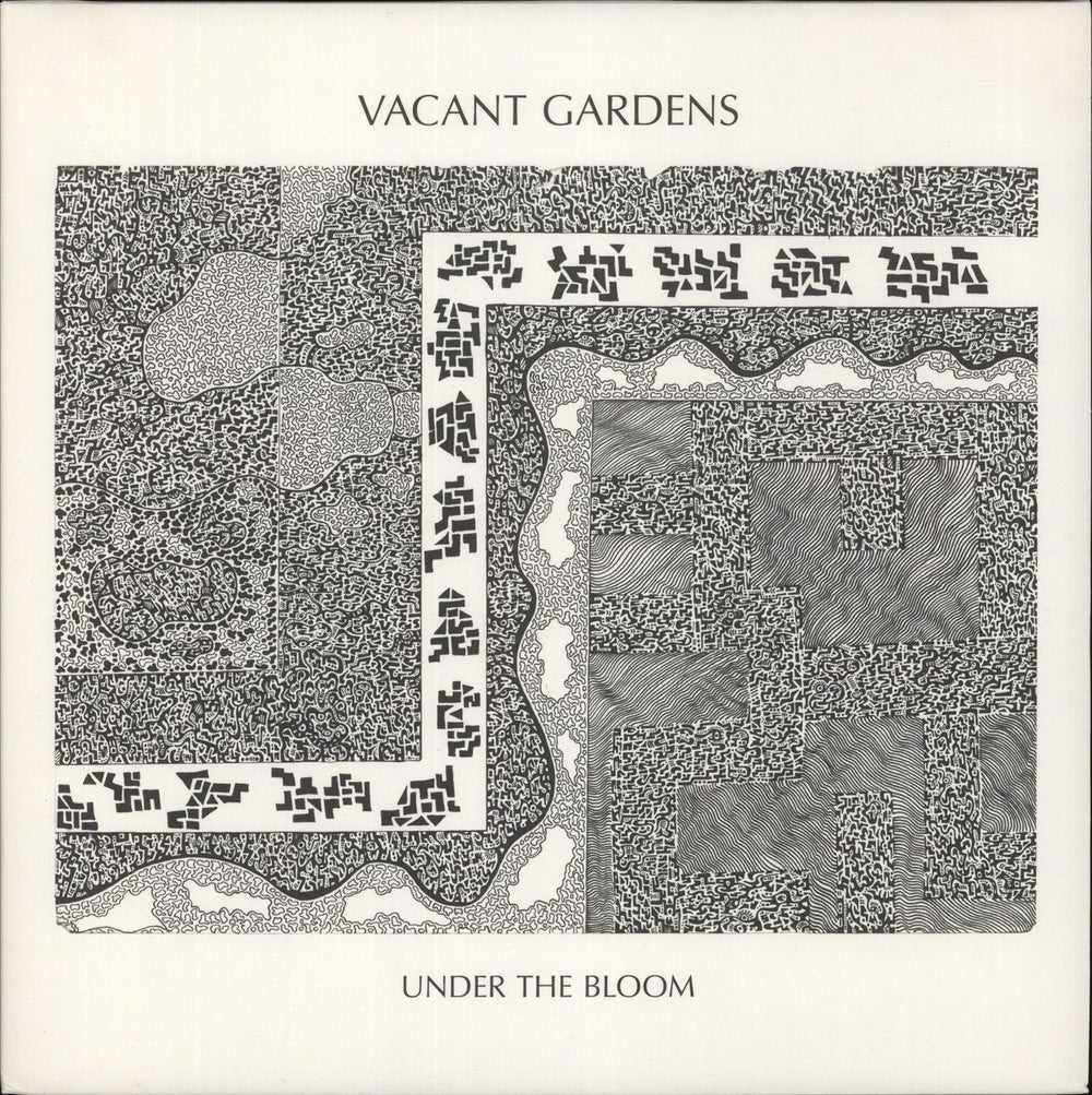 Vacant Gardens Under The Bloom - Clear Vinyl UK vinyl LP album (LP record) TLV146