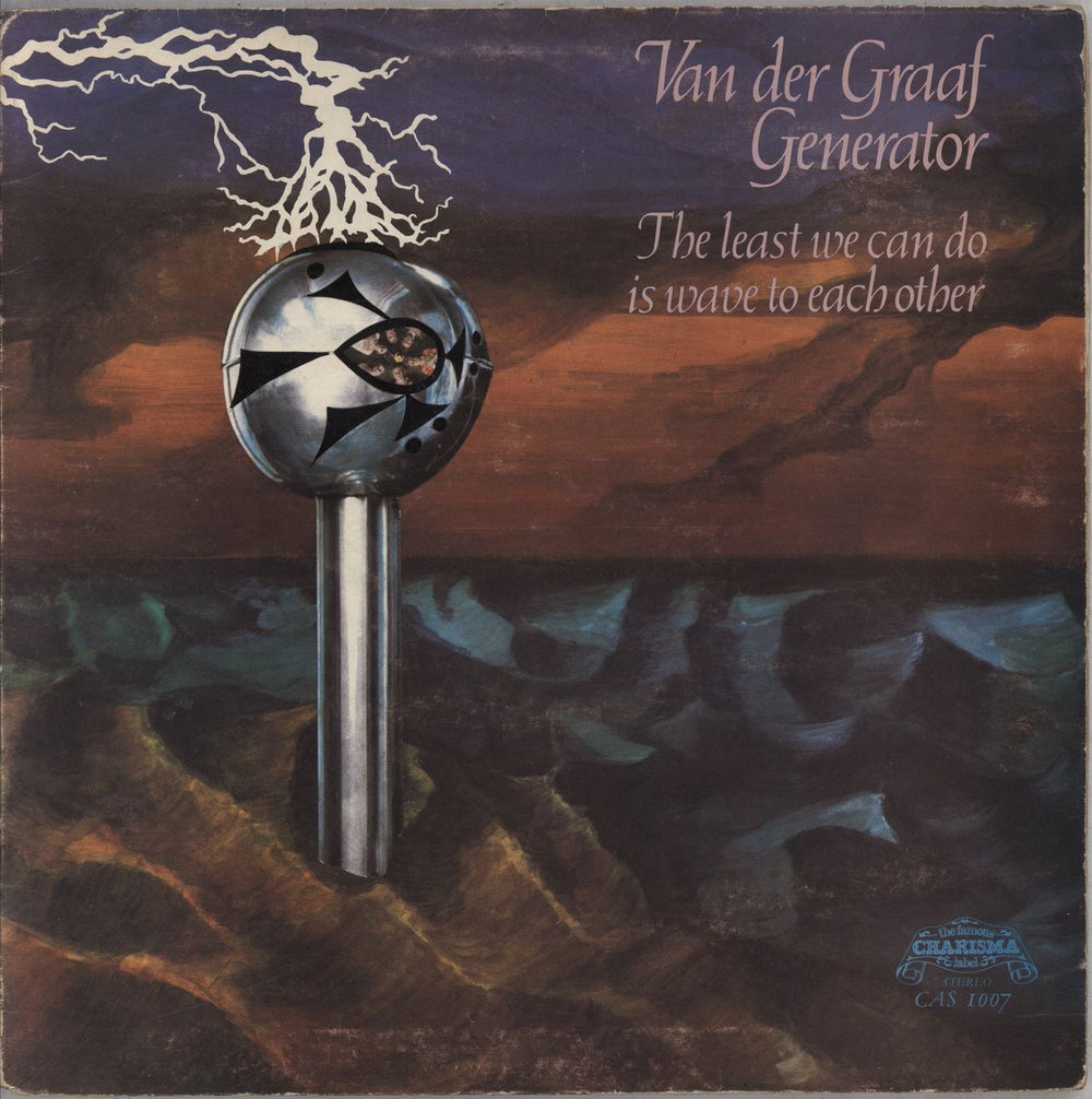 Van Der Graaf Generator The Least We Can Do - 1st Mix - EX + Poster UK vinyl LP album (LP record) CAS1007