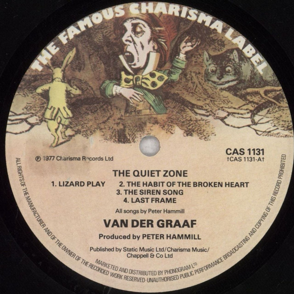 Van Der Graaf Generator The Quiet Zone/The Pleasure Dome - Misprint UK vinyl LP album (LP record) VDGLPTH846978