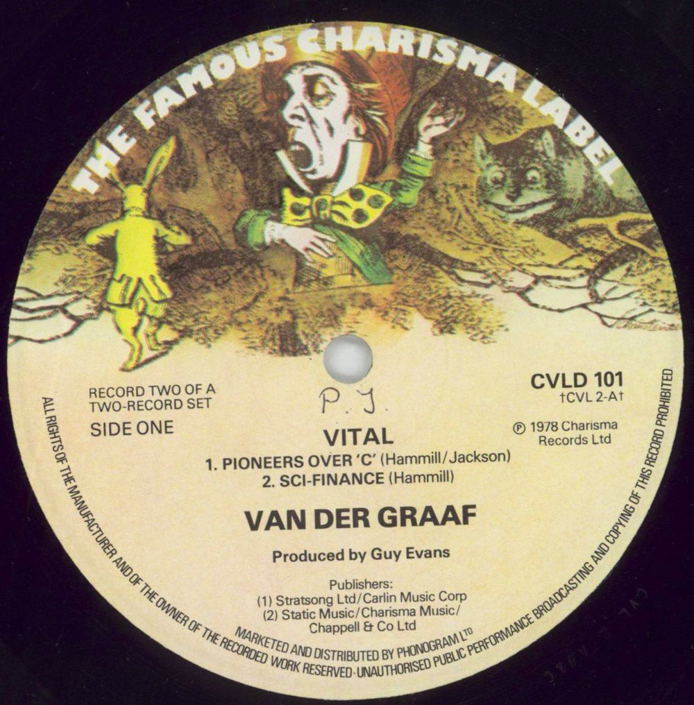 Van Der Graaf Generator Vital UK 2-LP vinyl record set (Double LP Album) VDG2LVI444132