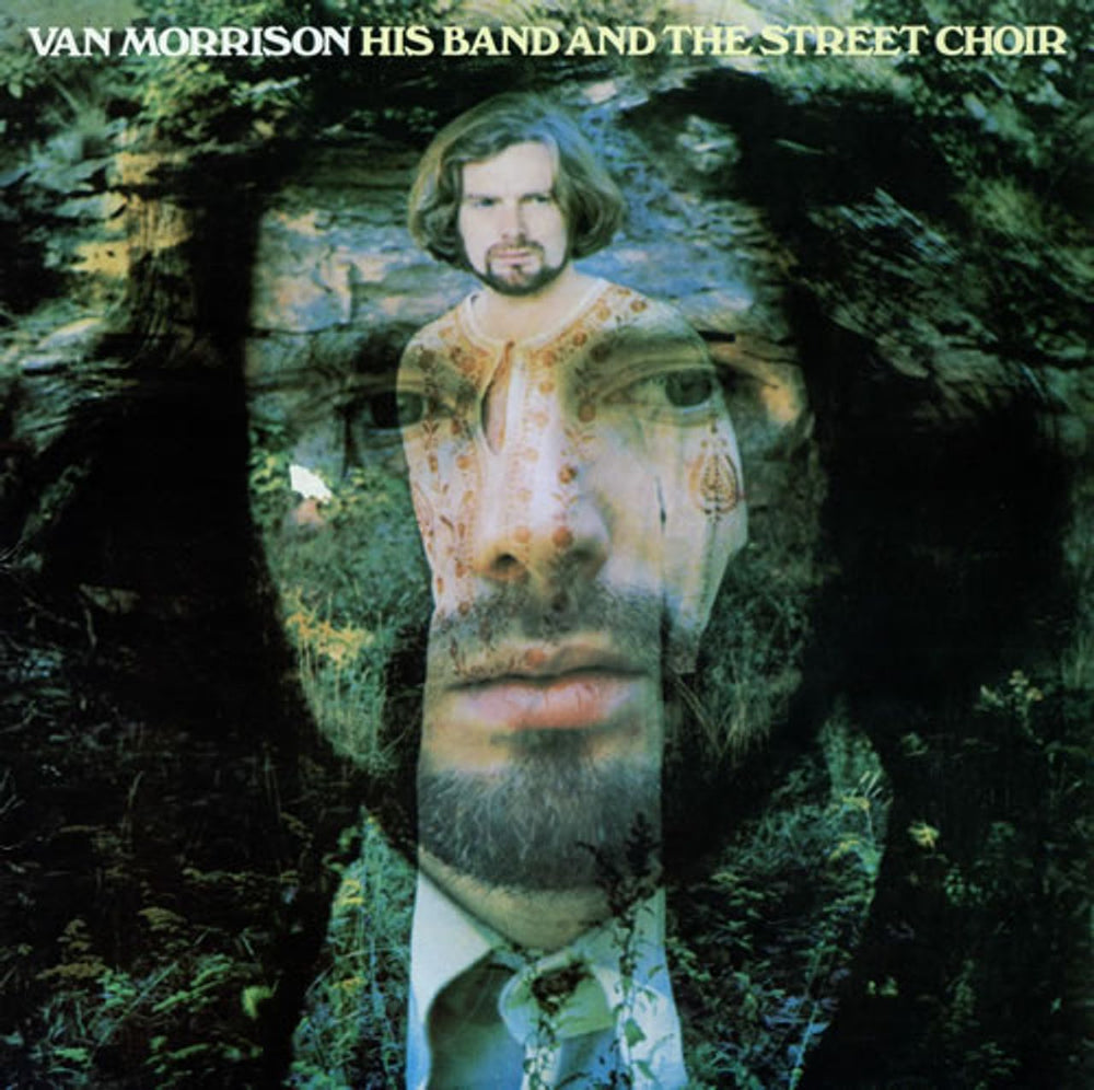 Van Morrison His Band And The Street Choir German vinyl LP album (LP record) K46066