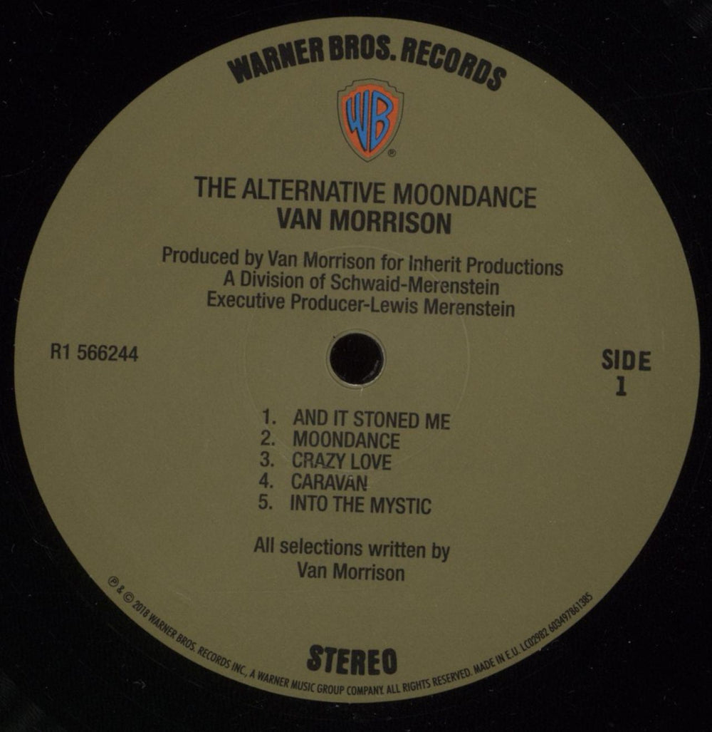 Van Morrison The Alternative Moondance - 180gm - RSD18 UK vinyl LP album (LP record) VMOLPTH874031