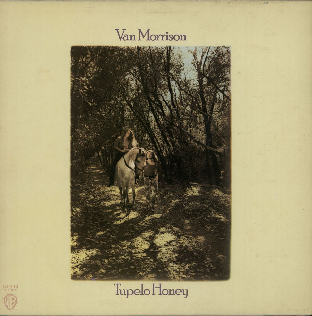 Van Morrison Tupelo Honey - Cream label UK vinyl LP album (LP record) K46114