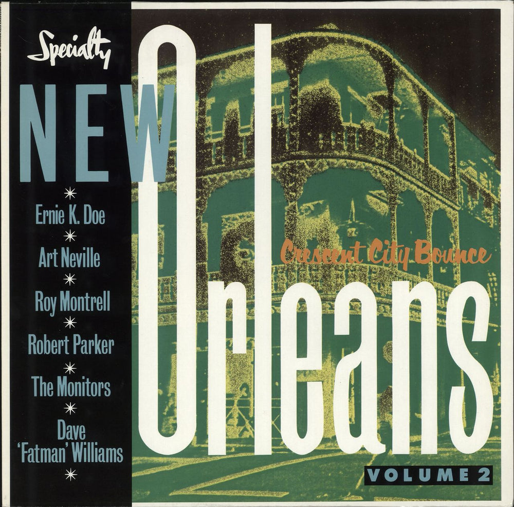 Various-50s/Rock & Roll/Rockabilly Crescent City Bounce - New Orleans Volume 2 UK vinyl LP album (LP record) CH181