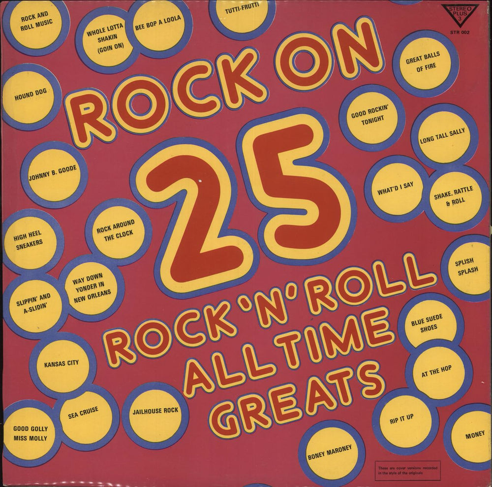 Various-50s/Rock & Roll/Rockabilly Rock On 25 Rock´n´Roll All Time Greats UK vinyl LP album (LP record) STR002