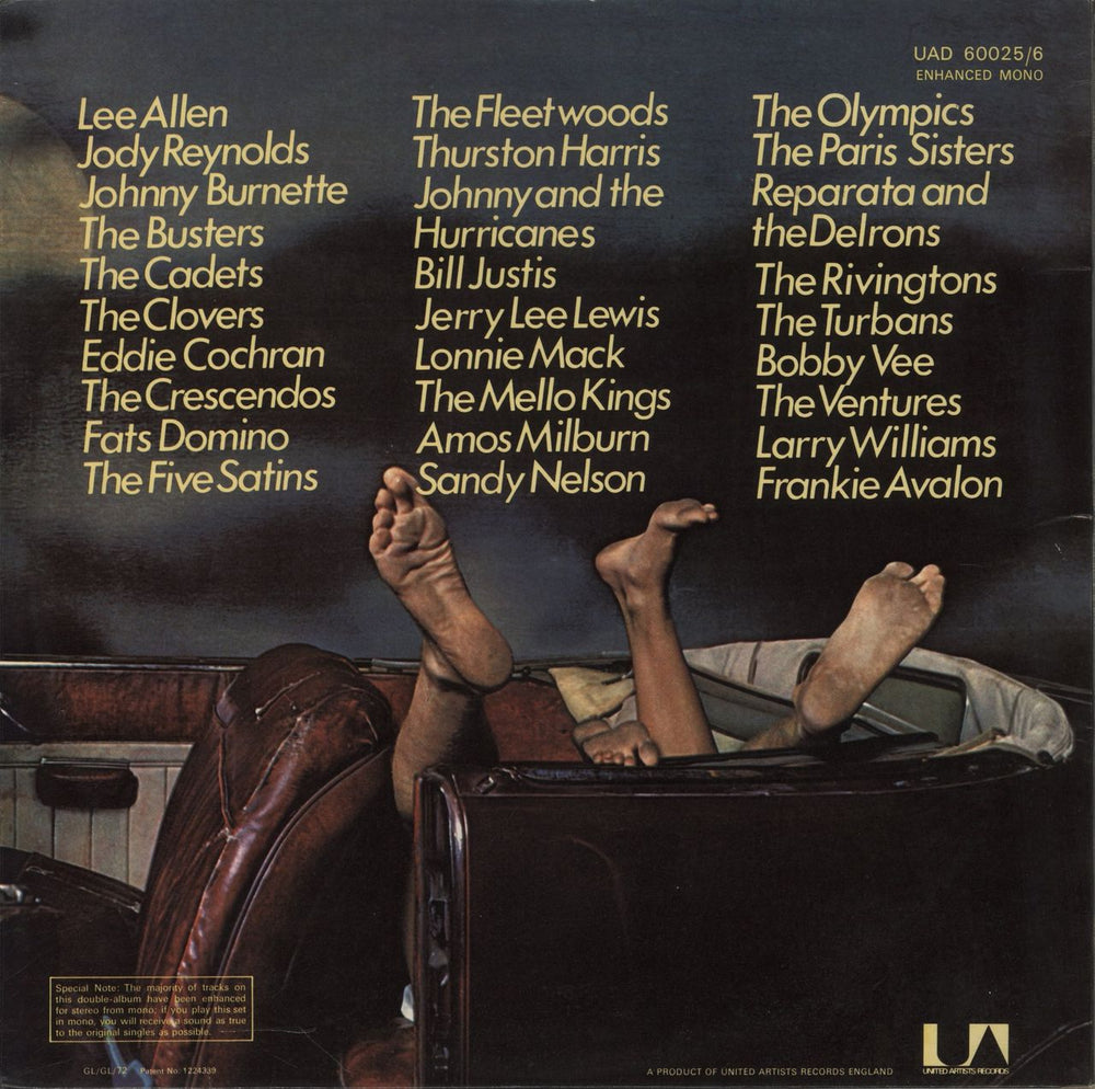 Various-50s/Rock & Roll/Rockabilly The Many Sides Of Rock 'n' Roll UK 2-LP vinyl record set (Double LP Album)