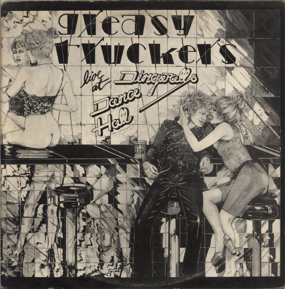 Various-60s & 70s Greasy Truckers Live At Dingwalls Dance Hall - 1st - VG UK 2-LP vinyl record set (Double LP Album) GT4997