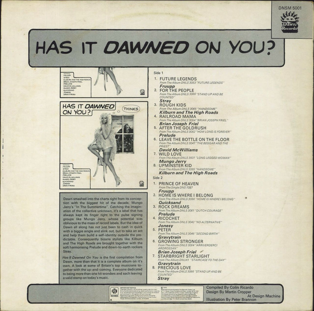 Various-60s & 70s Has It Dawned On You ? UK vinyl LP album (LP record)