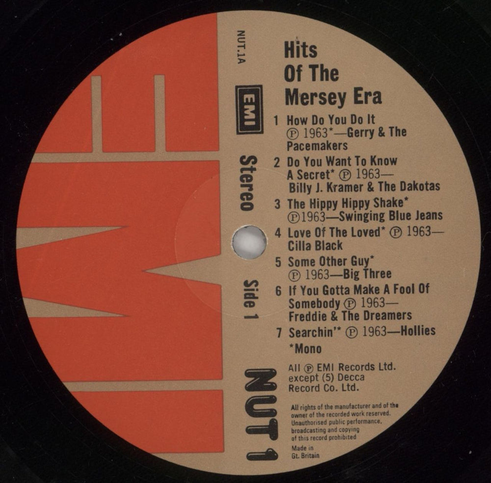 Various-60s & 70s Hits Of The Mersey Era UK vinyl LP album (LP record) SVALPHI696892