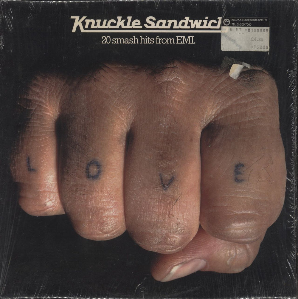 Various-60s & 70s Knuckle Sandwich - Shrink UK vinyl LP album (LP record) EMTV18