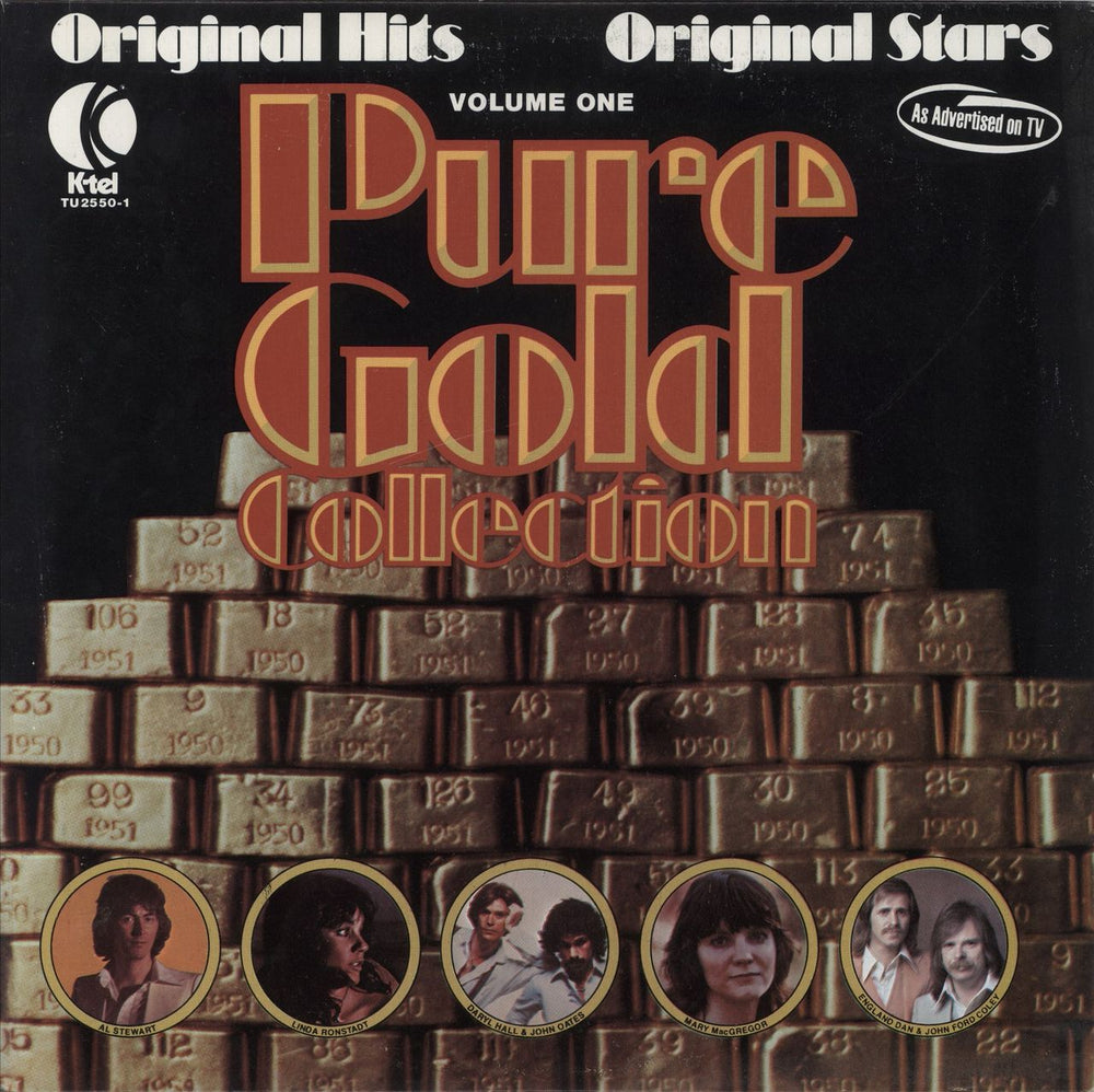 Various-60s & 70s Pure Gold Collection (Volume One) US vinyl LP album (LP record) TU2550-1