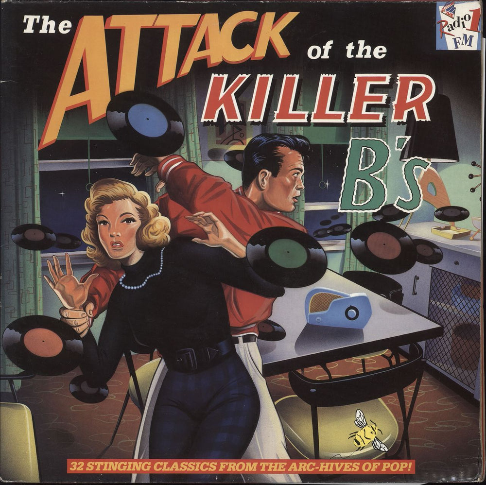 Various-60s & 70s The Attack Of The Killer B's UK 2-LP vinyl record set (Double LP Album) REQ739