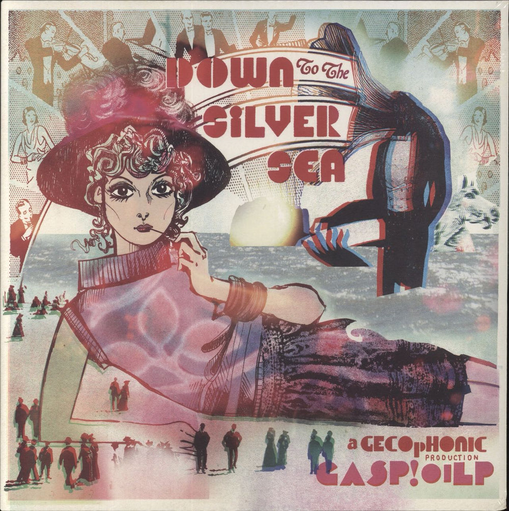 Various-Ambient & Electronica Down To The Silver Sea - Sealed UK vinyl LP album (LP record) GASP!01LP