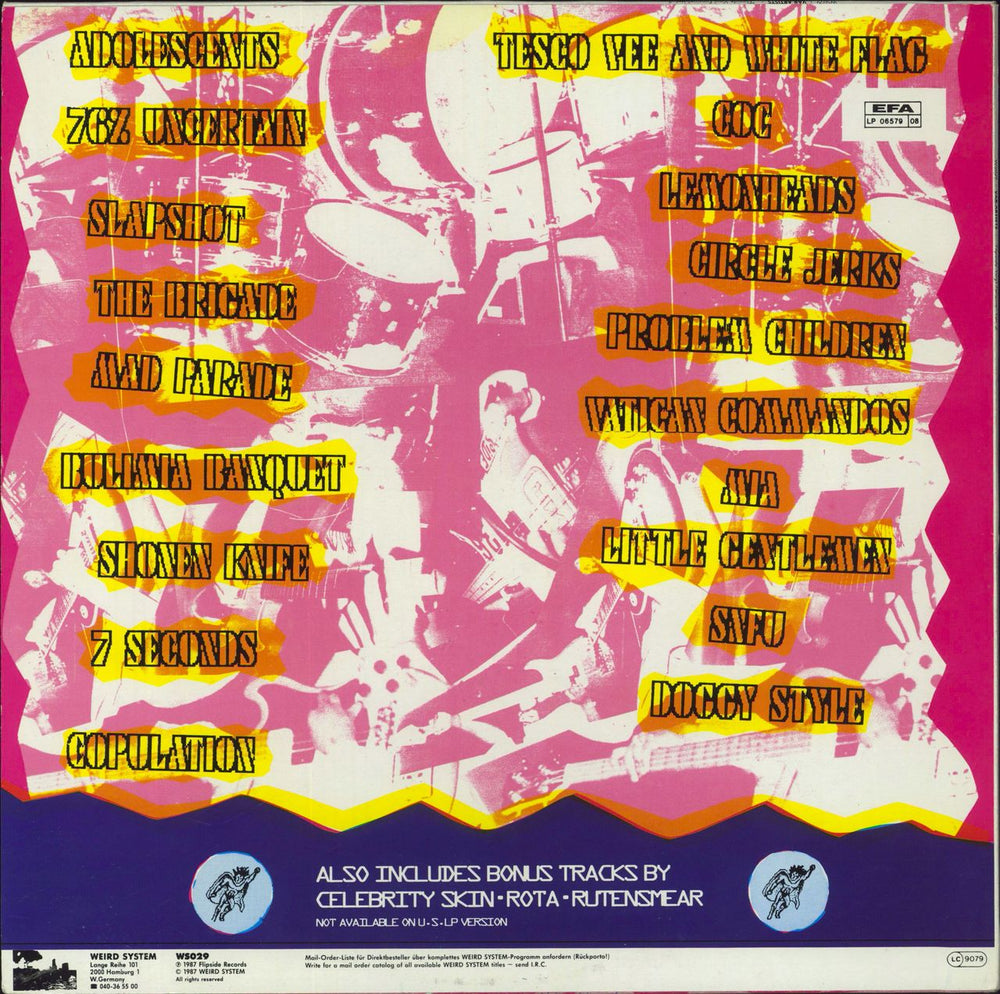 Various Artists Flipside Tunes - Vinyl Fanzine Volume Three German vinyl LP album (LP record)