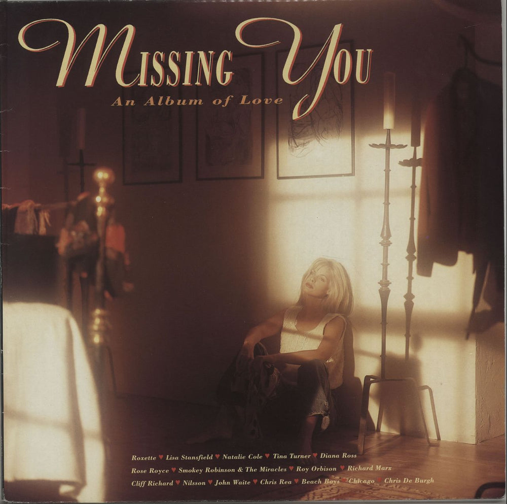 Various Artists Missing You UK vinyl LP album (LP record) EMTV53