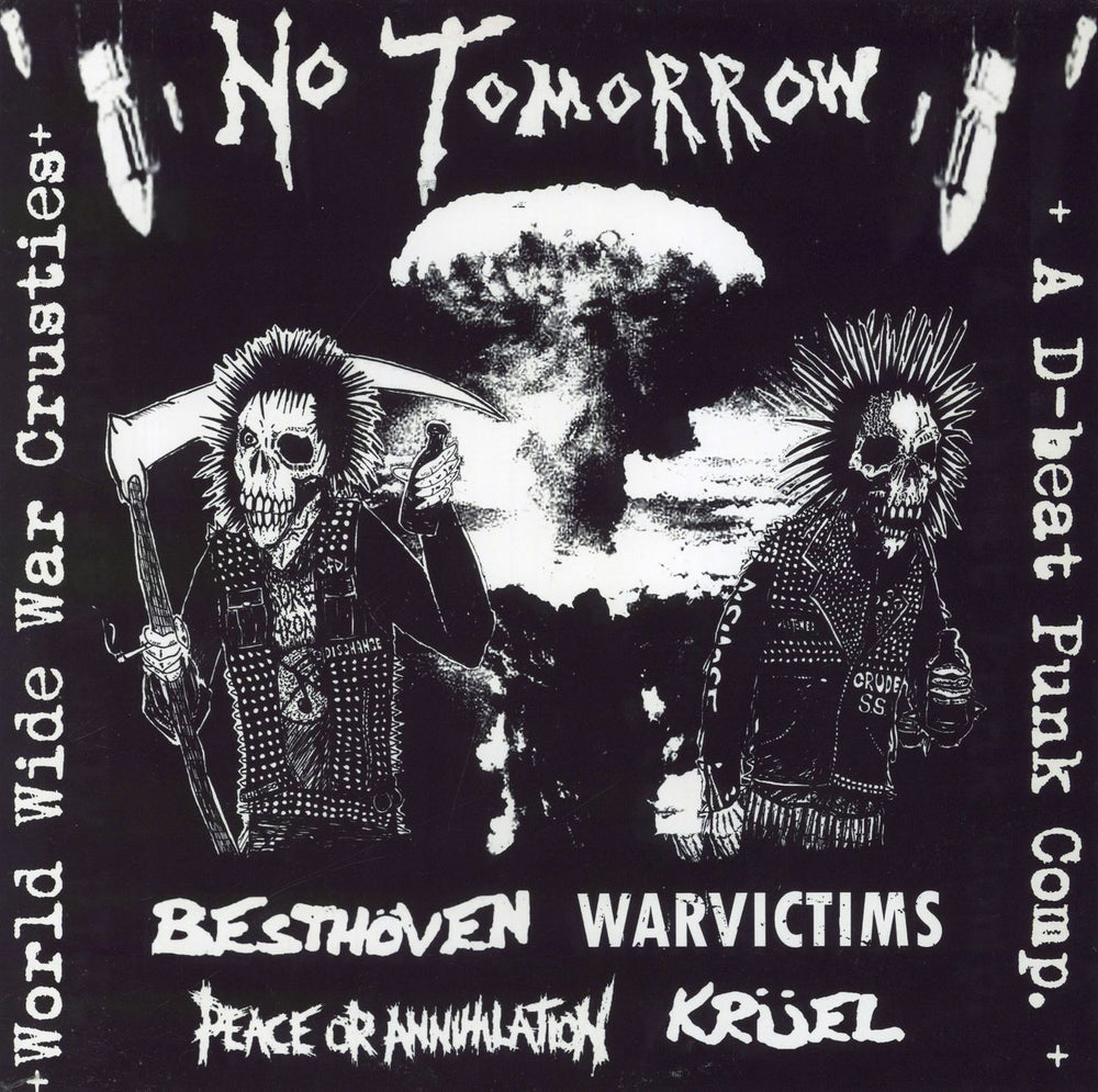 Various Artists No Tomorrow German vinyl LP album (LP record) BOMBS004