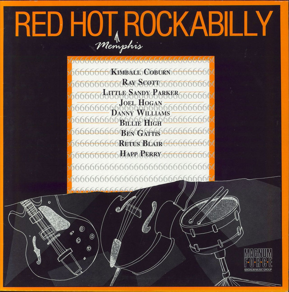 Various Artists Red Hot [Memphis] Rockabilly Vol. 6 UK vinyl LP album (LP record) MFLP062