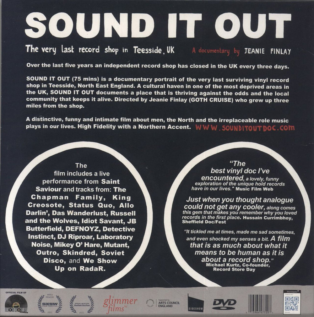 Various Artists Sound It Out - Blue Vinyl + DVD UK 7" vinyl single (7 inch record / 45) 013964477207