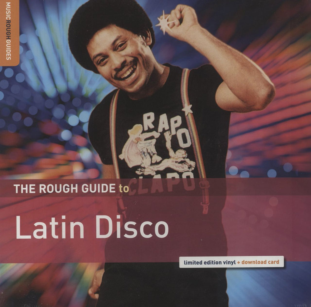 Various Artists The Rough Guide To Latin Disco UK vinyl LP album (LP record) RGNET1338LP