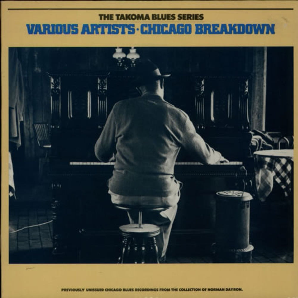 Various-Blues & Gospel Chicago Breakdown UK vinyl LP album (LP record) SNTF863