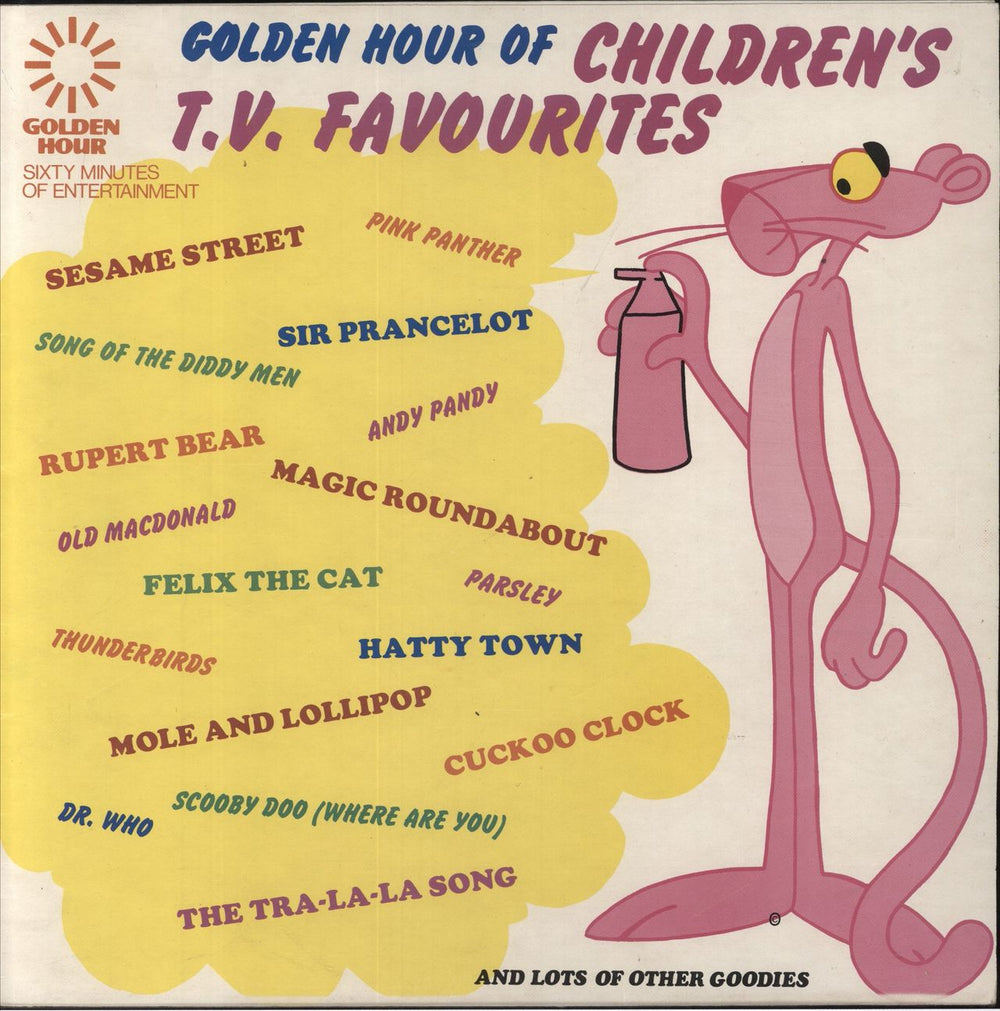 Various-Childrens Golden Hour of Children's T.V. Favourites UK vinyl LP album (LP record) GH547