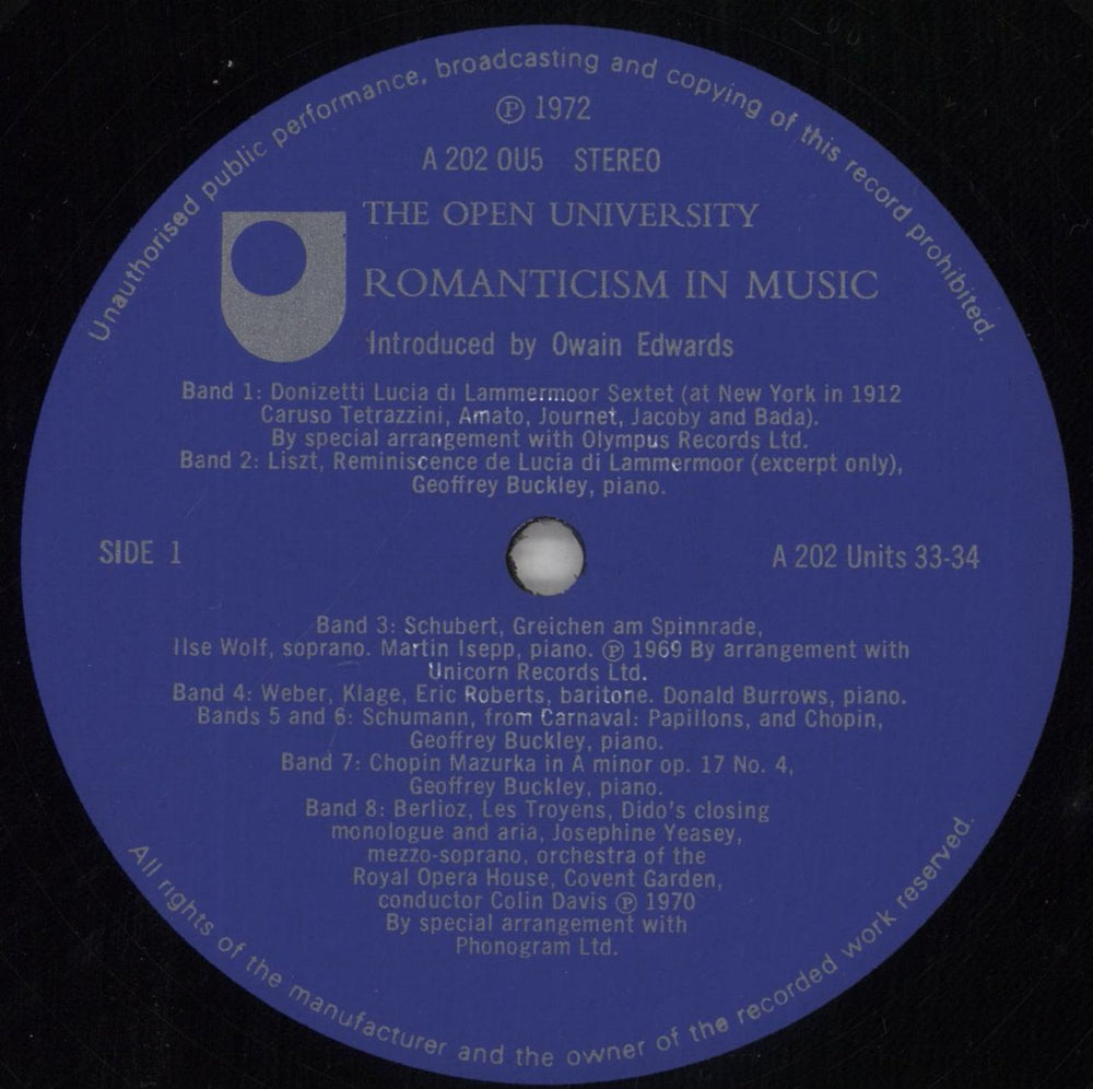 Various-Classical & Orchestral Romanticism UK vinyl LP album (LP record) VAFLPRO535344