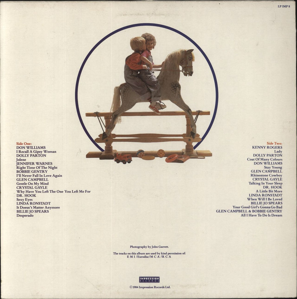 Various-Country Friends Again UK vinyl LP album (LP record)