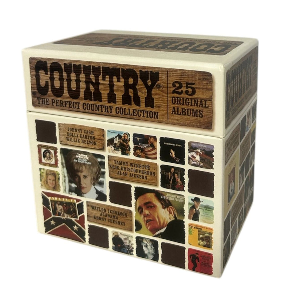 Various-Country The Perfect Country Collection - 25 Original Albums UK CD Album Box Set CVADXTH861612